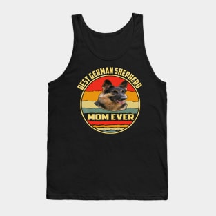 Best German Shepherd Mom Ever Vintage Tank Top